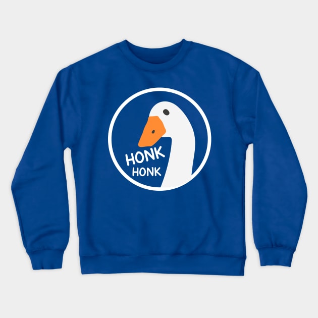 Goose Honk! Crewneck Sweatshirt by Starquake